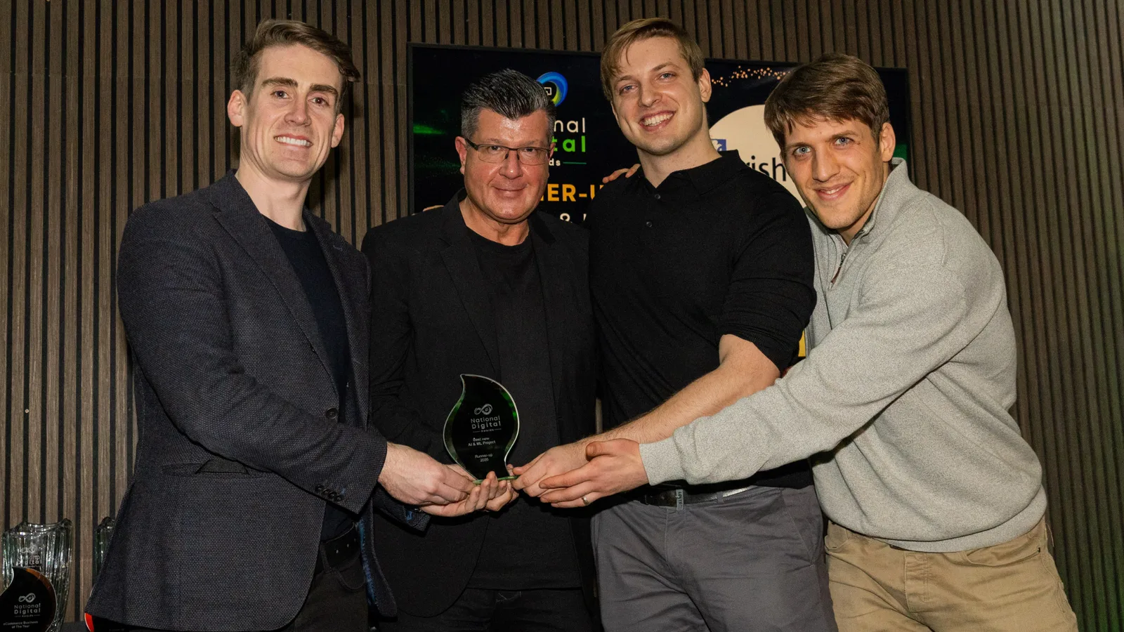 Kreoh and Irish Life win silver for Best New AI & ML Project at the National Digital Awards