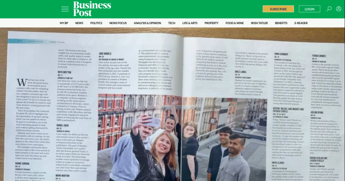 Kreoh Founders 30 under 30