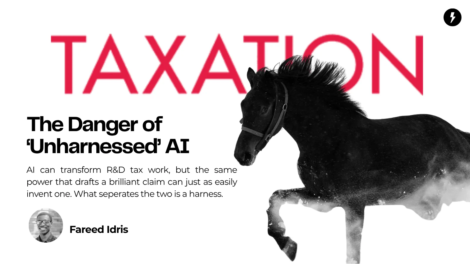 Kreoh’s head of technology Fareed Idris discusses the advantage of harnessed AI in an article for Taxation magazine